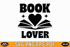 Book Lover SVG | Quotes | SVG Cut files Product Image 1