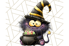 Monster Kids Clipart PNG, Cute Halloween Costume Art Product Image 2