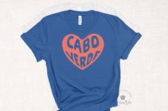 Cabo Verde Heart SVG Cut File Product Image 1