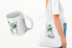St Patricks Day Cat Clipart Product Image 3