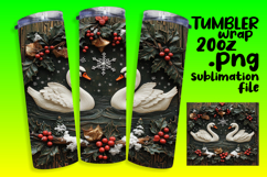 GORGEOUS 20oz Tumbler Wrap for Gifts , Christmas Product Image 1