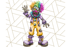 Bold Zombie Clipart PNG, Creepy Halloween Clip Art Product Image 2