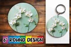 Blossom Bliss: Circle Design PNG Sublimation Product Image 1