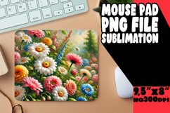 UNIQUE MOUSE PAD GIFT MAGIC, Flower Product Image 1