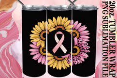 RADIANT EVENINGS 20oz TUMBLER WRAP, Breast Cancer Product Image 1