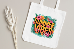 Boho Chic Summer Vibes PNG with Flowers Product Image 5