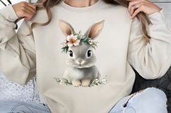 Watercolor Boho Woodland Animals Clipart PNG Product Image 1