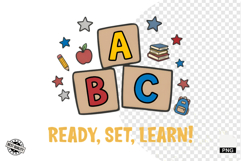 Back to School Sublimation PNG Product Image 1