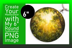 Cityscape Symphony: Round Sublimation Collection Product Image 1