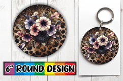 Enchanted Circle Keychain Magic, Leopard Prints Product Image 1