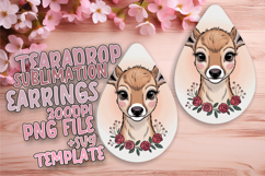 Trendy Teardrop Design for Crafting , Valenines Animals Product Image 1