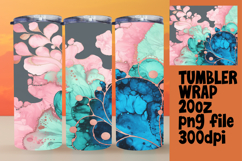 Sublimation Ready 20oz Tumbler , Abstract Pattern Product Image 1