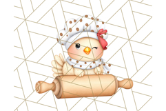 Cottagecore Kitchen Chicken Clipart PNG, Fairytale Style Product Image 2