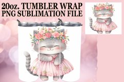 Whisker Wonders: Tumbler Wrap Cat Lover Product Image 1
