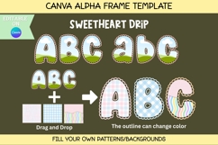 Sweetheart Drip - Canva Alpha Template Product Image 1