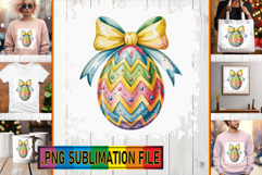 Cheerful TSHIRT Gift Ideas PNG, Easter Egg Product Image 1