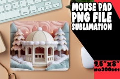Blissful Mouse Pad Designs PNG, Holiday Product Image 1