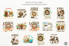 Summer Coffee Clipart Product Image 4