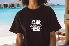 Gildan 64000 Tshirt Mockup, Black Tshirt Mockup 64000 Product Image 1