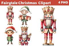 Fairytale Christmas Clipart PNG Product Image 1