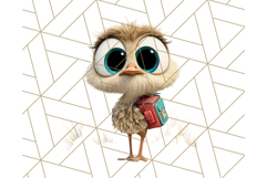 Cute Safari Animal Clipart with Jungle Accessories Png Product Image 2
