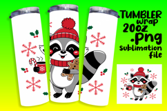 GLAMOROUS 20oz Tumbler Template , Christmas Product Image 1