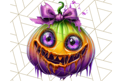 Spooky Cute Monster PNG Clipart, Adorable Halloween Monsters Product Image 2