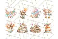 52 Tiny Carnival Friends Clipart PNG, Animal Fair Festival Product Image 2