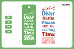 30 Christmas Bookmark Sayings SVG For Book Lovers Bundle Product Image 8