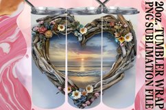 Heartland Treasures: 20oz Heart Frame Wrap Product Image 1