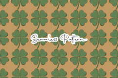 St. Patrick's Day Seamless Patterns - Leprechaun &amp; Clovers Product Image 8