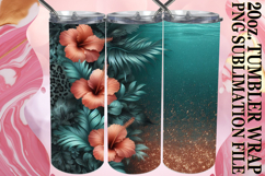 BREATHTAKING VIEWS 20oz TUMBLER WRAP, Leopard Prints Product Image 1
