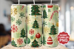 Christmas Tree Tumbler | Christmas Tumbler Wrap Product Image 1