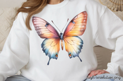 Magical Cute Garden Fairies Clipart PNG Product Image 1