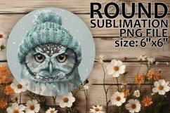 Lovely Round Design for Sublimation , Christmas Product Image 1