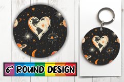 Sublimation Beauty with Heart Patterns Product Image 1