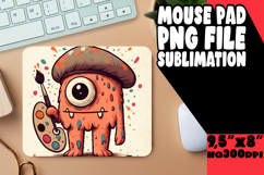 Luminous mouse PAD Artistic Style, Monster Product Image 1