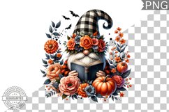 Halloween Gnome Sublimation - Clipart PNG Design Product Image 1