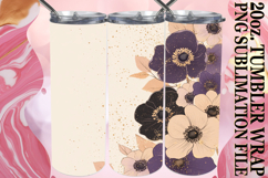 Radiant Mornings 20oz tumbler wrap, Rainbow Product Image 1