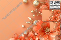 Blossoming Pearl Elegance: Lavish Setting Product Image 1
