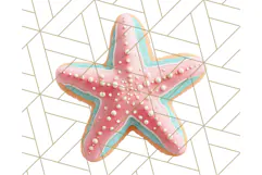 Summer Iced Cookie Clipart PNG, Cute Tropical Cookies Product Image 2