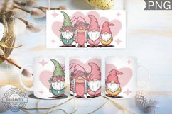 Easter Mug Wrap Design - Easter Gnome Sublimation Product Image 1