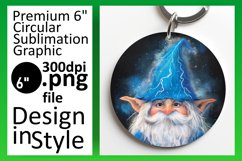 Enchanted Escapade: Gnome Circle Design Sublimatio Product Image 1
