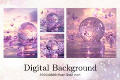 Water Bubbles Background Rainbow Water Drop Wallpaper Product Image 1
