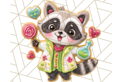 Halloween Animal Cookie Clipart, Frosted Sugar Cookies Png Product Image 2
