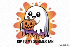 Rip to my summer tan Svg | Halloween Svg | Svg Cut Files Product Image 1