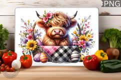 Easter Highland Cow Cutting Boards Bundle, Easter Kitchen Product Image 6