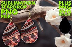 Dazzling Teardrop Earrings Ideas, Pattern Product Image 1