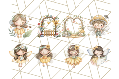 Whimsical Fairy Village Clipart PNG for Kids, Fairytales Png Product Image 2