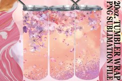 Shiny Leopard Pattern Tumbler Wrap: Sublimation - 20oz Product Image 1